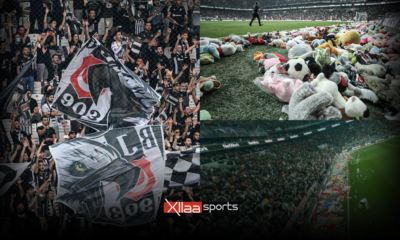 Besiktas Fans Show Heartwarming Gesture, Throw Toys on Pitch for Children Affected by Earthquake