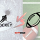 What sport takes more skill ice hockey or American football?