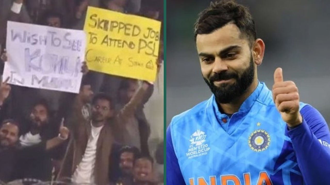The special request made by a Pakistani fan to Virat Kohli during the PSL