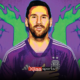 Messi Argentina jersey purple